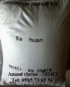 Amoni clorua, NH4Cl