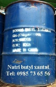 Natri butyl xantat, C4H9OCSSNa