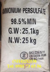 bán Ammonium persulfate, bán amoni pesunphat, bán Amonium Persulphate, bán (NH4)2S2O8
