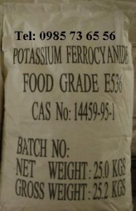 bán Potassium ferrocyanide, bán Kali ferrocyanide, bán kali feroxyanua, bán k4Fe(cn)6
