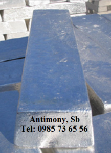 antimony, angtimon, antimon, antimon kim loại, antimony thỏi, Antimony metal, Sb