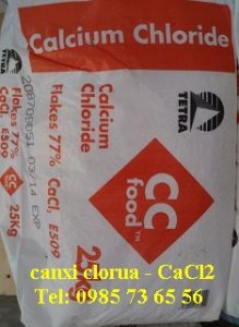 canxi clorua, CaCl2