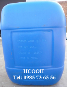Formic acid, HCOOH
