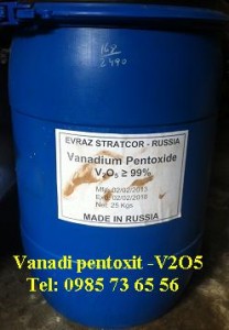 Vanadi oxit, Vanadium pentoxide, V2O5