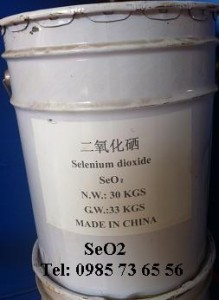 Selen dioxit, SeO2